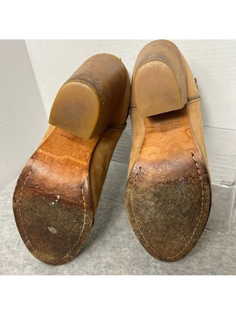 Rag & Bone Kinsey Bootie Camel Sz 8US 38UK Minor Scratches To L Toe See Pics